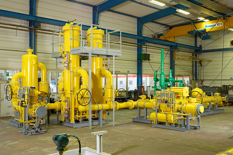 سیستم گازرسانی ساختمان